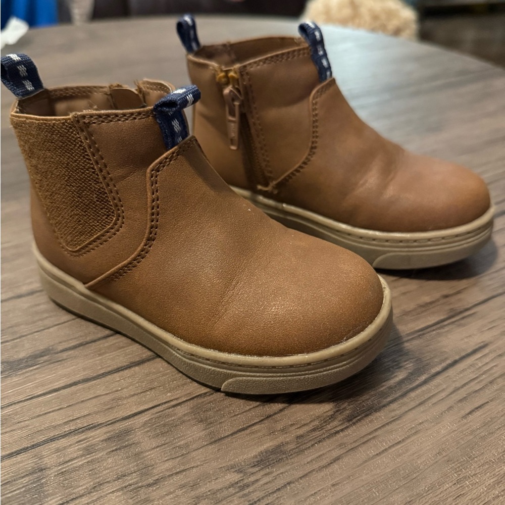 Brown Kids Boots